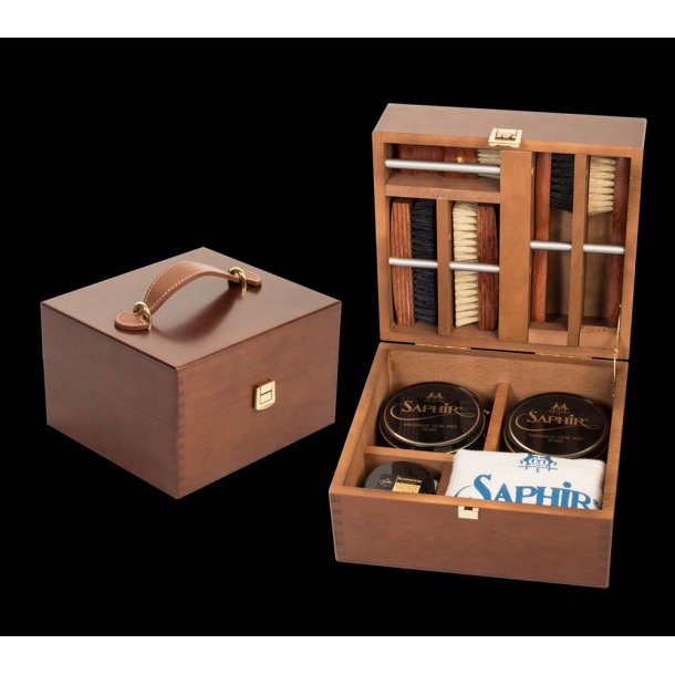 saphir shoe shine box