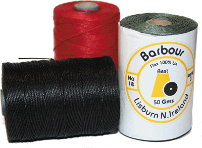 Barbour linen thread unwaxed 3 ply, 200m 18/3 - approx 0.55 mm - Sewing ...