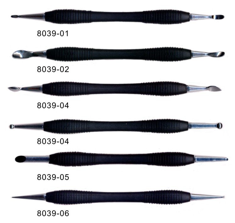 Pro Modeling Tools with rubber handle Everyday leather tools