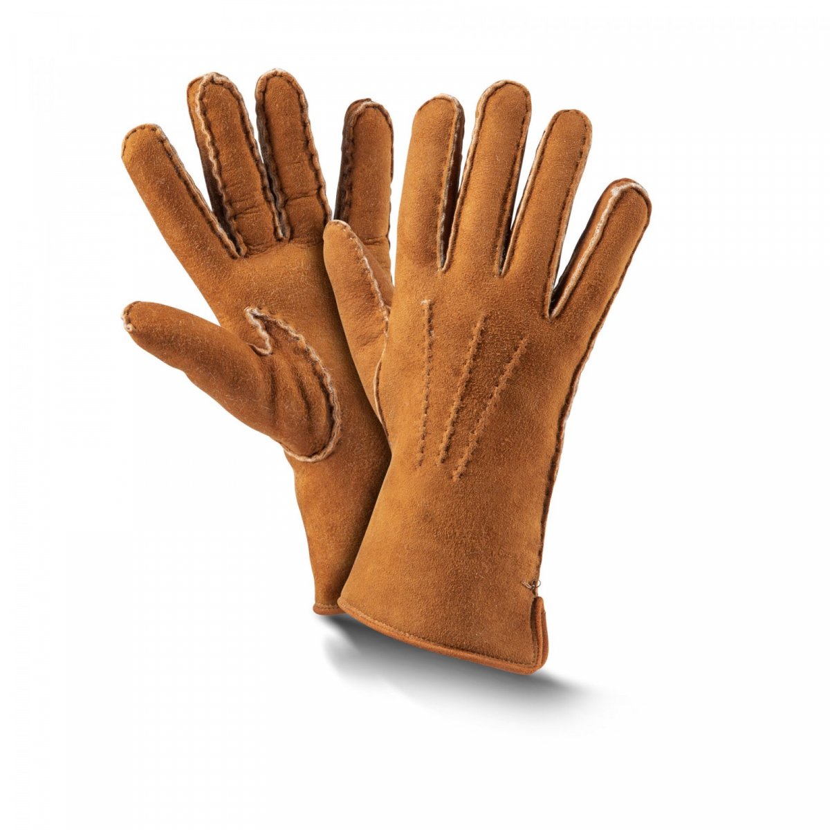 Elke Mitten 6006 Cognac Handsker Fra Re Designed main image 1