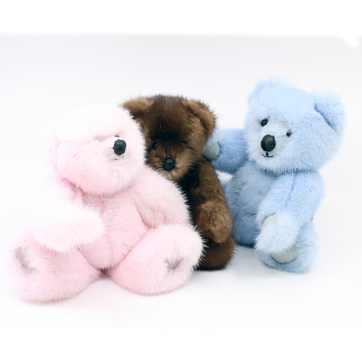 real mink teddy bears